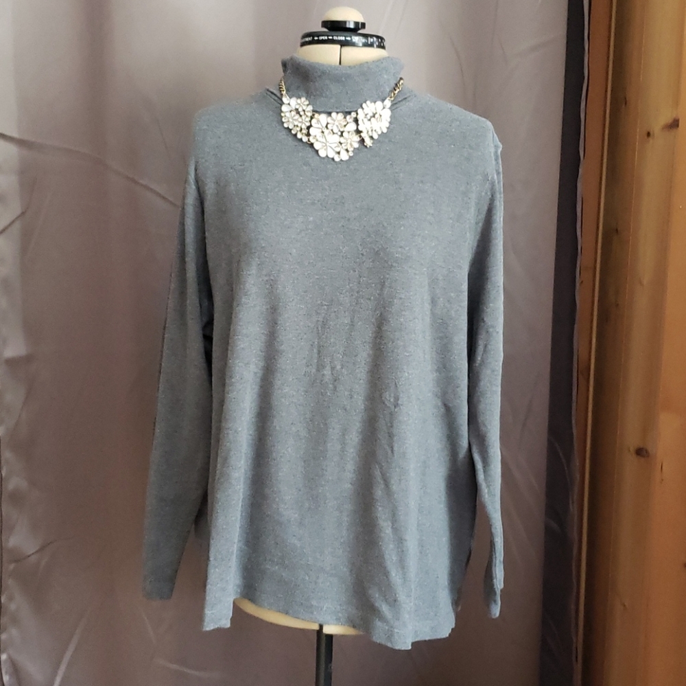 Lands End turtle neck sweater